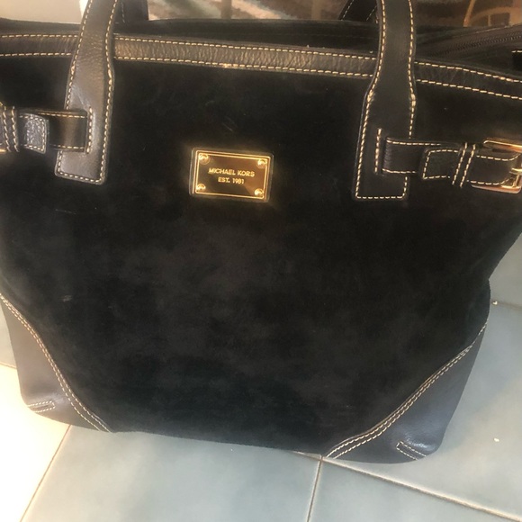 MICHAEL Michael Kors Handbags - Michael Kors Large Suede Tote